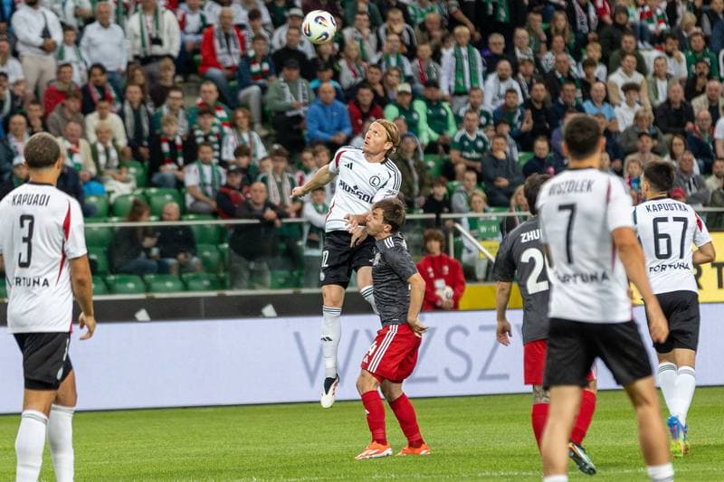 Football. UEFA Europa League. Legia Warsaw - FK Aktobe. 10.07.2025