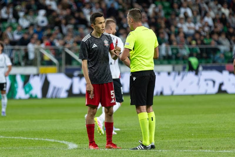 Football. UEFA Europa League. Legia Warsaw - FK Aktobe. 10.07.2025