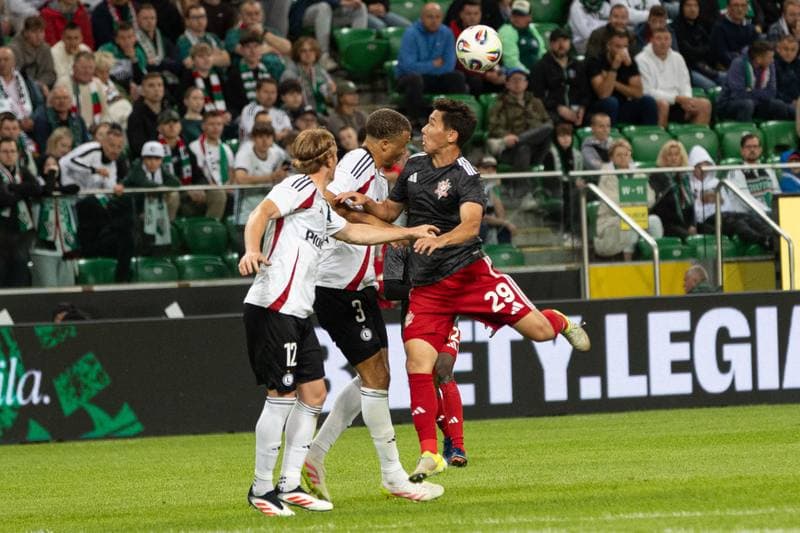 Football. UEFA Europa League. Legia Warsaw - FK Aktobe. 10.07.2025