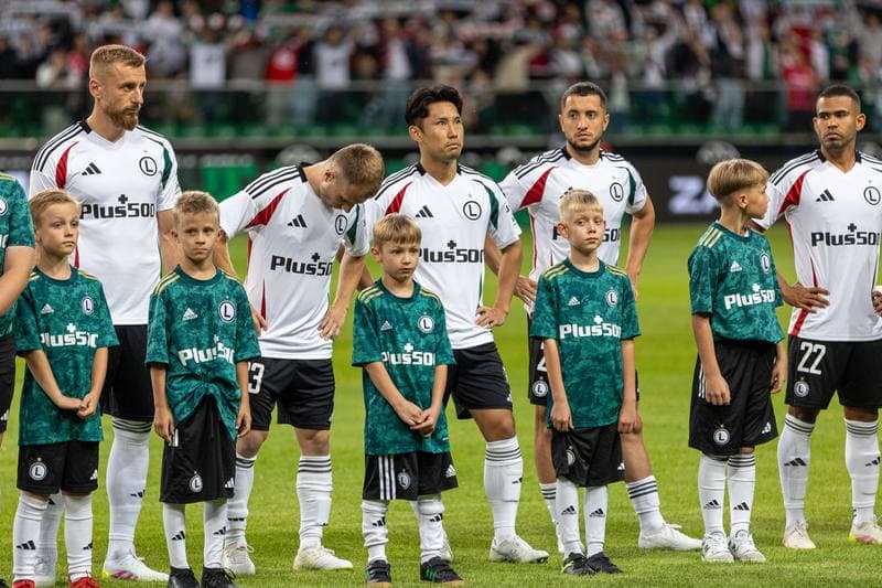 Football. UEFA Europa League. Legia Warsaw - FK Aktobe. 10.07.2025