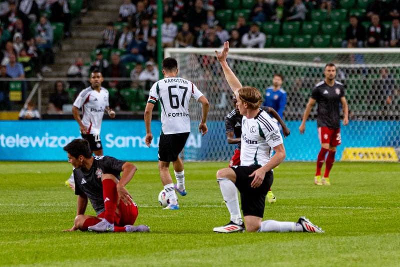 Football. UEFA Europa League. Legia Warsaw - FK Aktobe. 10.07.2025