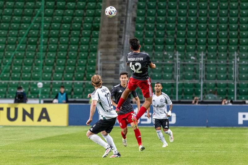 Football. UEFA Europa League. Legia Warsaw - FK Aktobe. 10.07.2025