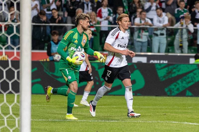 Football. UEFA Europa League. Legia Warsaw - FK Aktobe. 10.07.2025