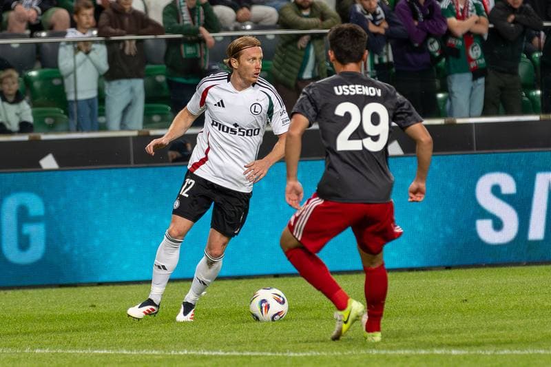 Football. UEFA Europa League. Legia Warsaw - FK Aktobe. 10.07.2025