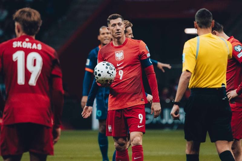 Football. FIFA World Cup Qualifiers. Poland - Netherlands. 14.11.2025