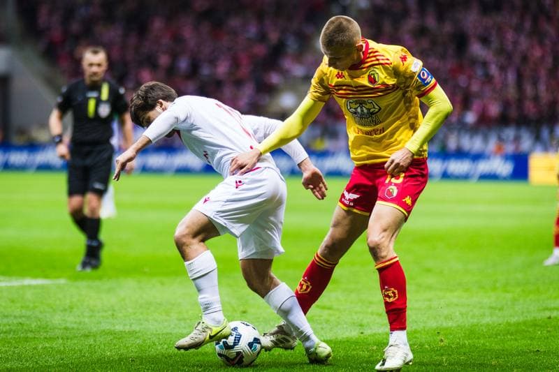 Football. Polish Supercup. Jagiellonia Bialystok - Wisla Krakow. 02.04.2025