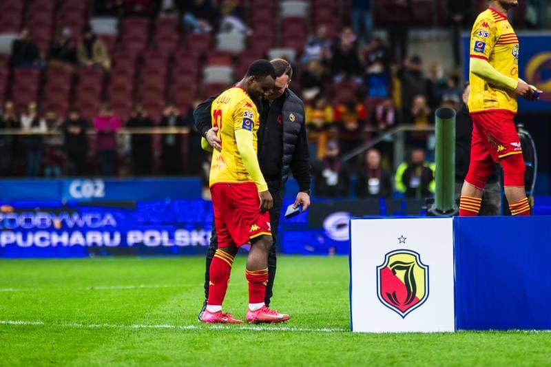 Football. Polish Supercup. Jagiellonia Bialystok - Wisla Krakow. 02.04.2025