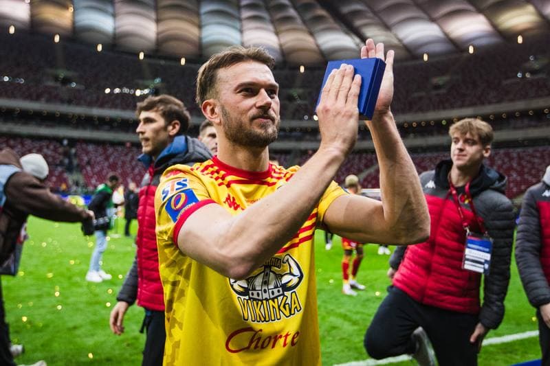 Football. Polish Supercup. Jagiellonia Bialystok - Wisla Krakow. 02.04.2025