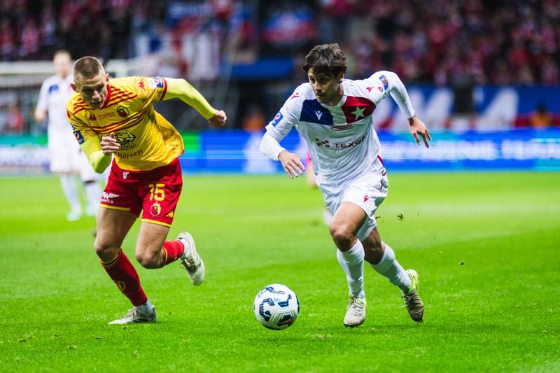 Football. Polish Supercup. Jagiellonia Bialystok - Wisla Krakow. 02.04.2025