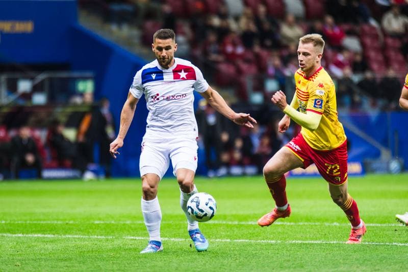 Football. Polish Supercup. Jagiellonia Bialystok - Wisla Krakow. 02.04.2025