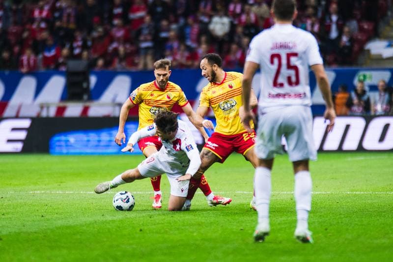 Football. Polish Supercup. Jagiellonia Bialystok - Wisla Krakow. 02.04.2025