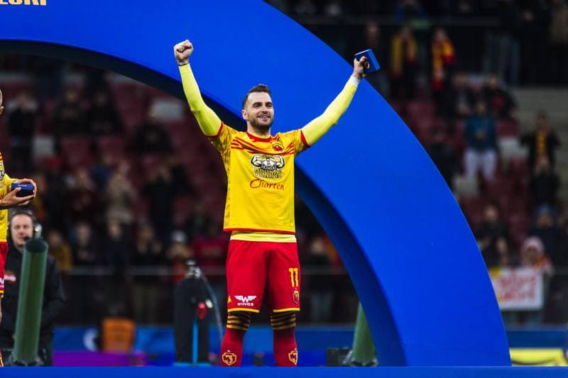 Football. Polish Supercup. Jagiellonia Bialystok - Wisla Krakow. 02.04.2025