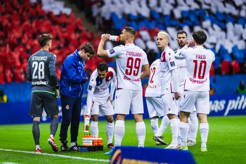 Football. Polish Supercup. Jagiellonia Bialystok - Wisla Krakow. 02.04.2025