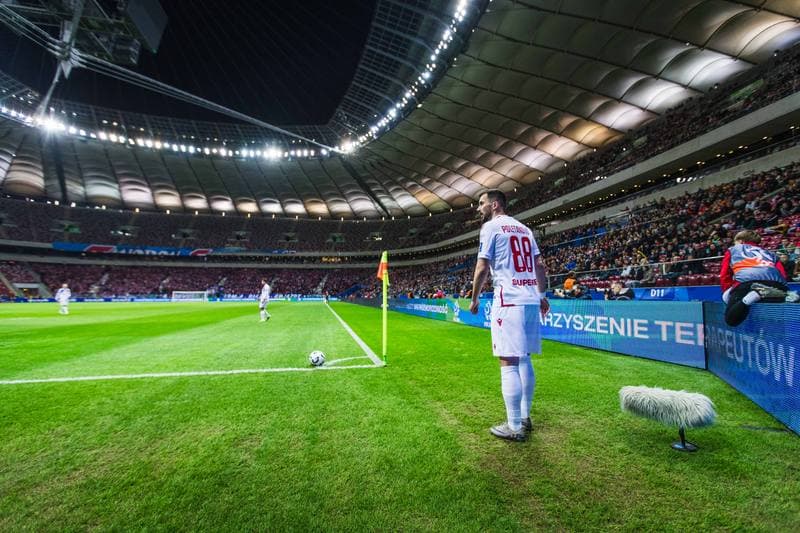Football. Polish Supercup. Jagiellonia Bialystok - Wisla Krakow. 02.04.2025