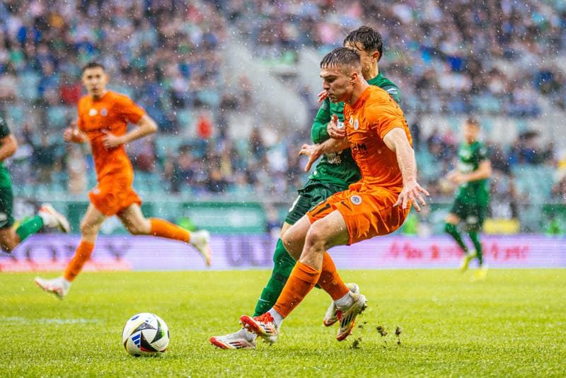 Football. PKO BP Ekstraklasa. Slask Wroclaw - Zaglebie Lubin. 03.05.2025