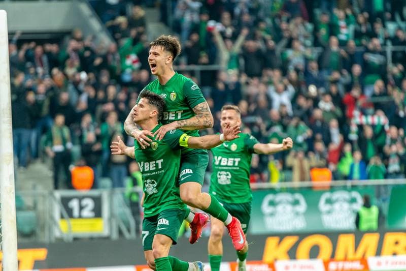 Football. PKO BP Ekstraklasa. Slask Wroclaw - Lech Poznan. 29.03.2025