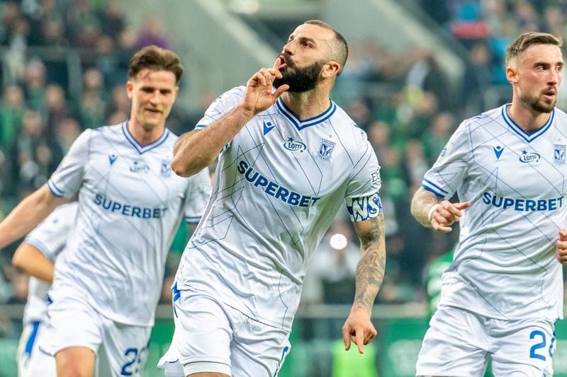Football. PKO BP Ekstraklasa. Slask Wroclaw - Lech Poznan. 29.03.2025