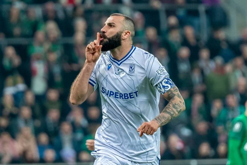 Football. PKO BP Ekstraklasa. Slask Wroclaw - Lech Poznan. 29.03.2025