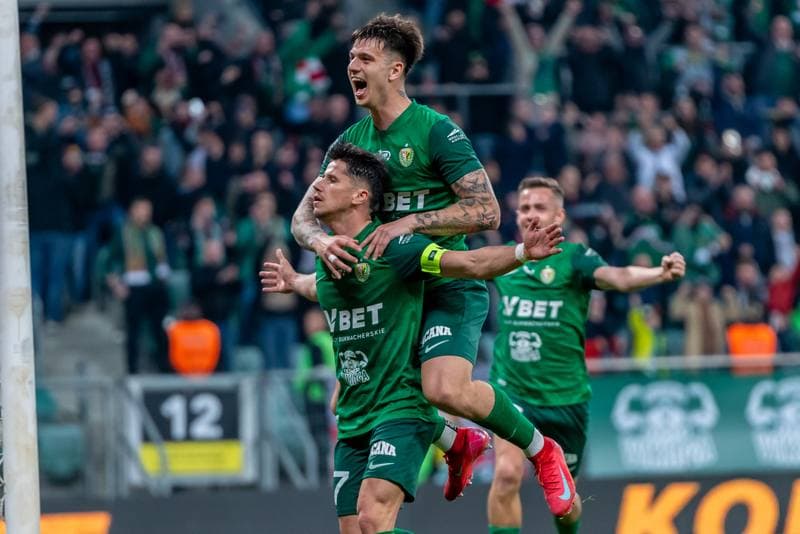 Football. PKO BP Ekstraklasa. Slask Wroclaw - Lech Poznan. 29.03.2025