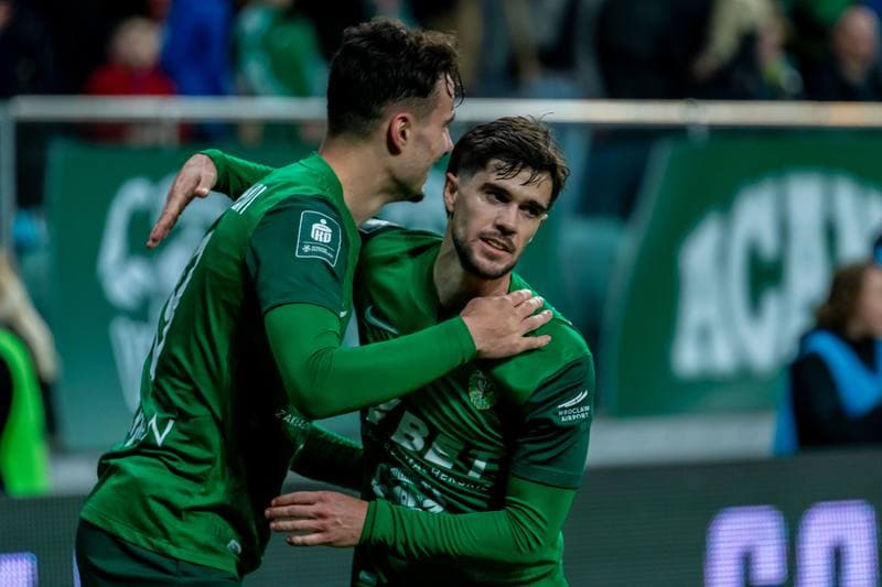 Football. PKO BP Ekstraklasa. Slask Wroclaw - Lech Poznan. 29.03.2025