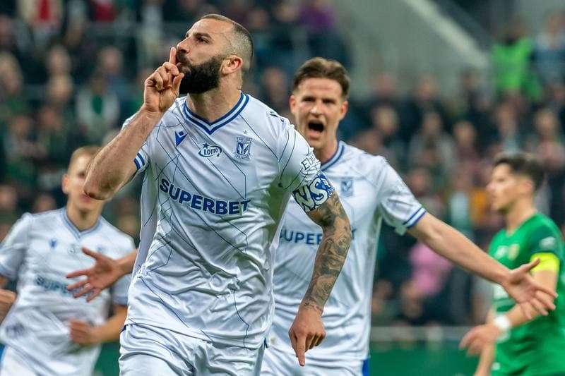 Football. PKO BP Ekstraklasa. Slask Wroclaw - Lech Poznan. 29.03.2025