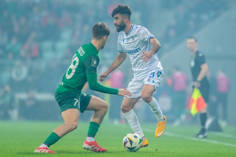 Football. PKO BP Ekstraklasa. Slask Wroclaw - Lech Poznan. 29.03.2025