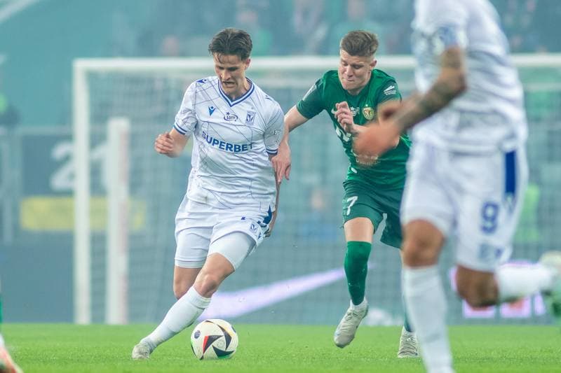 Football. PKO BP Ekstraklasa. Slask Wroclaw - Lech Poznan. 29.03.2025