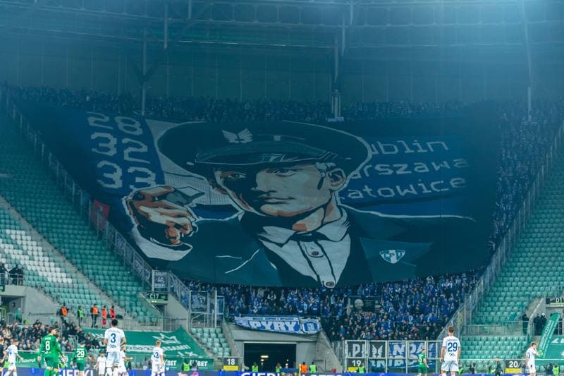 Football. PKO BP Ekstraklasa. Slask Wroclaw - Lech Poznan. 29.03.2025