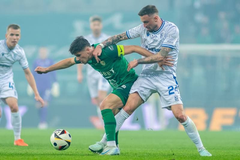 Football. PKO BP Ekstraklasa. Slask Wroclaw - Lech Poznan. 29.03.2025
