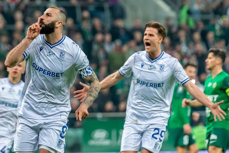 Football. PKO BP Ekstraklasa. Slask Wroclaw - Lech Poznan. 29.03.2025