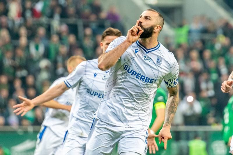 Football. PKO BP Ekstraklasa. Slask Wroclaw - Lech Poznan. 29.03.2025