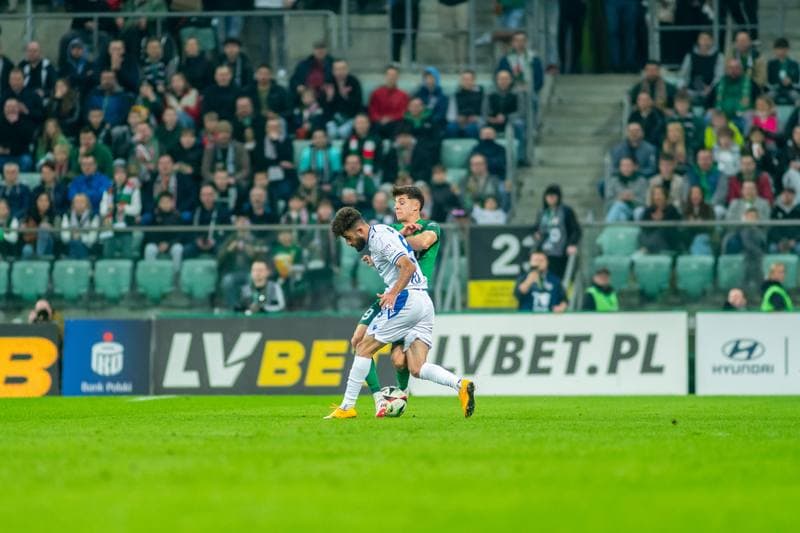 Football. PKO BP Ekstraklasa. Slask Wroclaw - Lech Poznan. 29.03.2025
