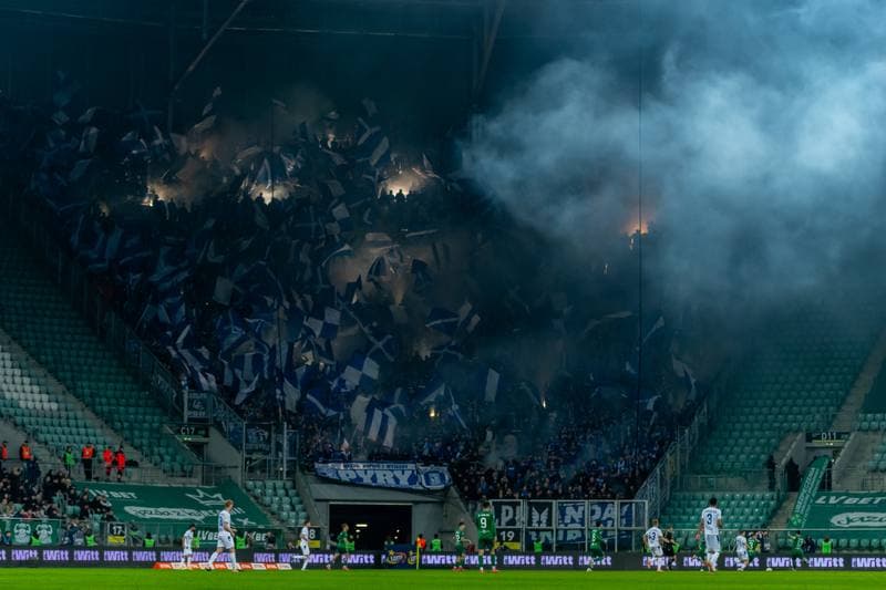Football. PKO BP Ekstraklasa. Slask Wroclaw - Lech Poznan. 29.03.2025