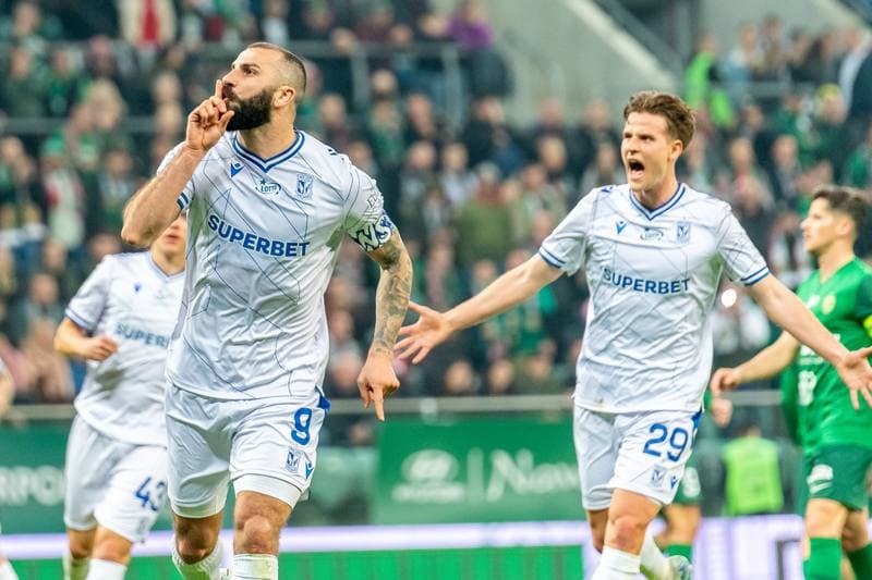 Football. PKO BP Ekstraklasa. Slask Wroclaw - Lech Poznan. 29.03.2025