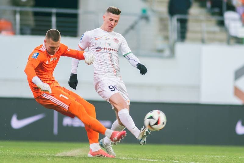 Football. PKO BP Ekstraklasa. Zaglebie Lubin - Lechia Gdansk. 17.02.2025