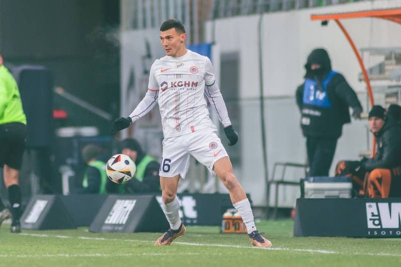 Football. PKO BP Ekstraklasa. Zaglebie Lubin - Lechia Gdansk. 17.02.2025