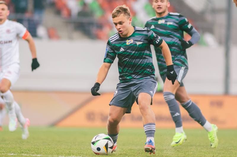 Football. PKO BP Ekstraklasa. Zaglebie Lubin - Lechia Gdansk. 17.02.2025
