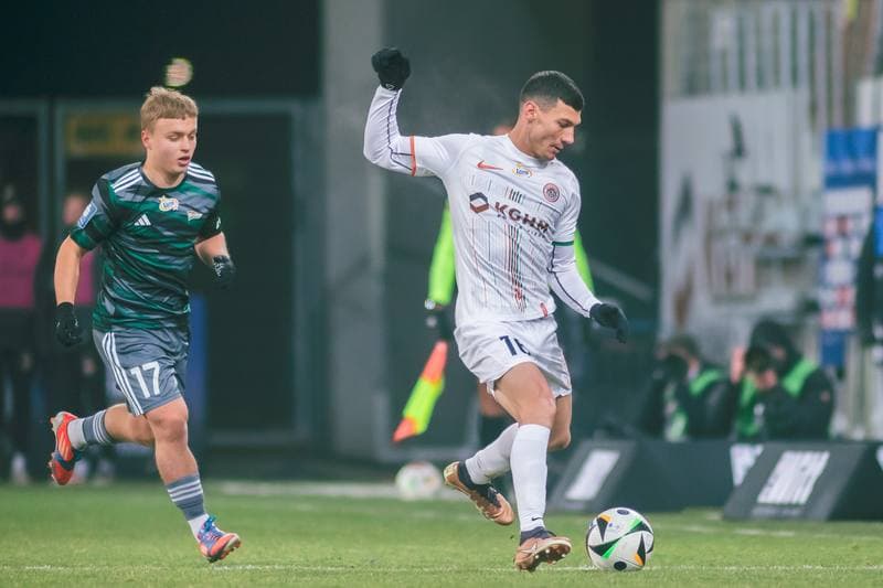 Football. PKO BP Ekstraklasa. Zaglebie Lubin - Lechia Gdansk. 17.02.2025