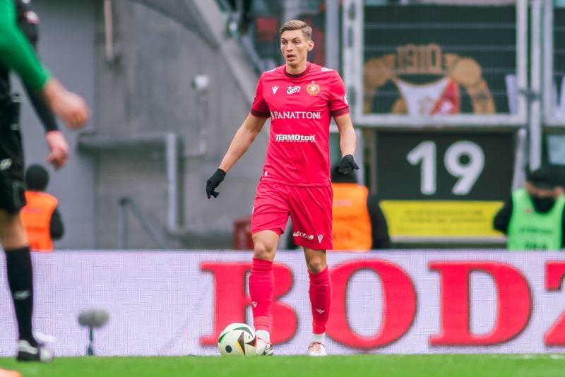 Football. PKO BP Ekstraklasa. Slask Wroclaw - Widzew Lodz. 15.02.2025