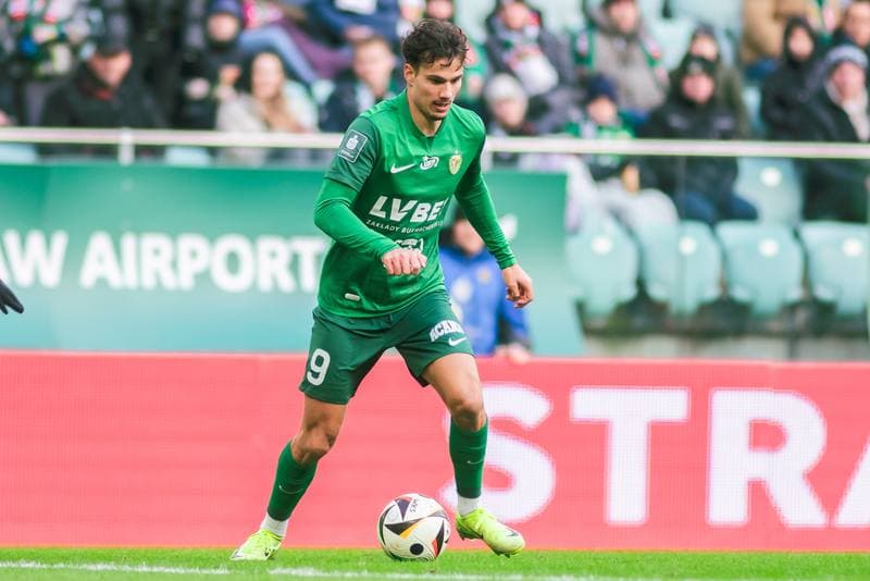 Football. PKO BP Ekstraklasa. Slask Wroclaw - Widzew Lodz. 15.02.2025
