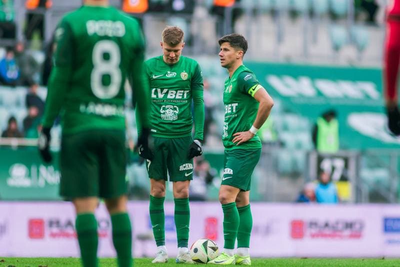 Football. PKO BP Ekstraklasa. Slask Wroclaw - Widzew Lodz. 15.02.2025