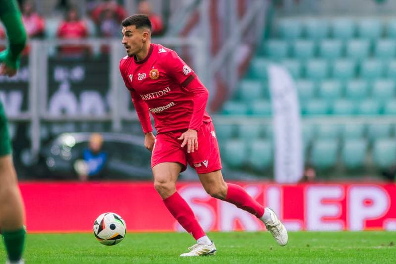 Football. PKO BP Ekstraklasa. Slask Wroclaw - Widzew Lodz. 15.02.2025