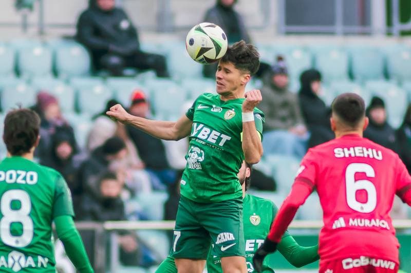 Football. PKO BP Ekstraklasa. Slask Wroclaw - Widzew Lodz. 15.02.2025