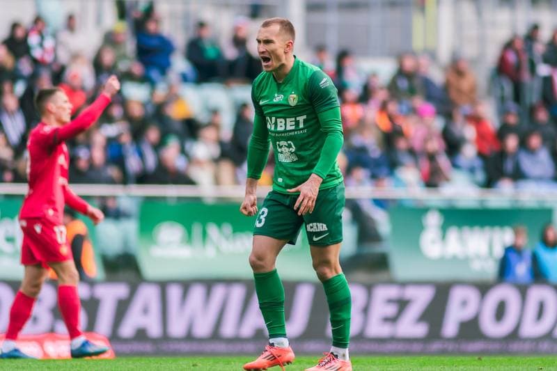 Football. PKO BP Ekstraklasa. Slask Wroclaw - Widzew Lodz. 15.02.2025