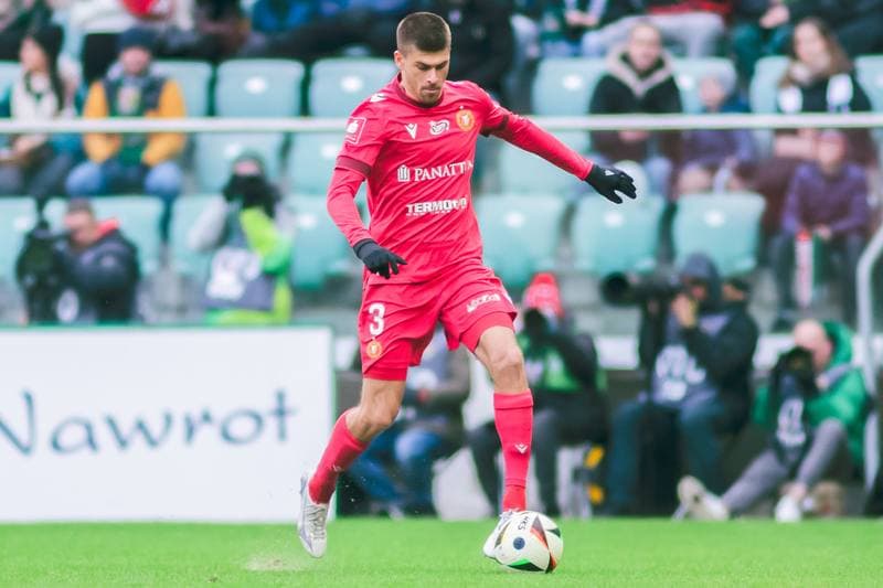 Football. PKO BP Ekstraklasa. Slask Wroclaw - Widzew Lodz. 15.02.2025