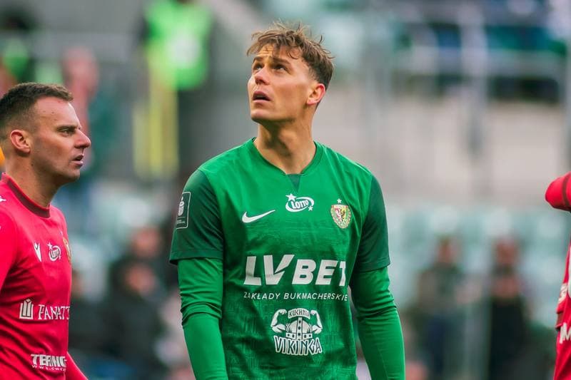 Football. PKO BP Ekstraklasa. Slask Wroclaw - Widzew Lodz. 15.02.2025