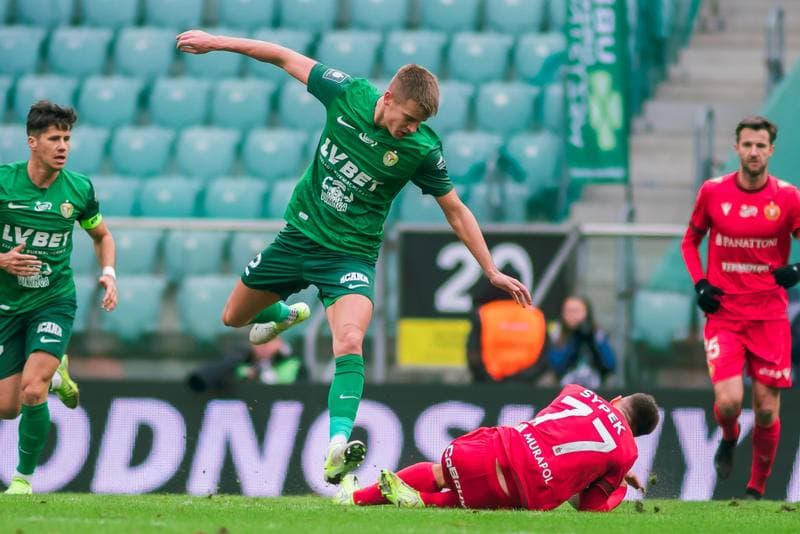 Football. PKO BP Ekstraklasa. Slask Wroclaw - Widzew Lodz. 15.02.2025