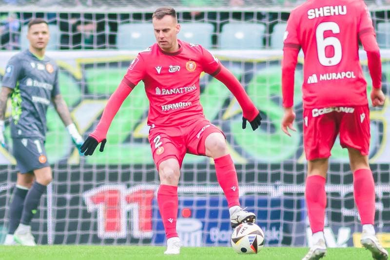 Football. PKO BP Ekstraklasa. Slask Wroclaw - Widzew Lodz. 15.02.2025
