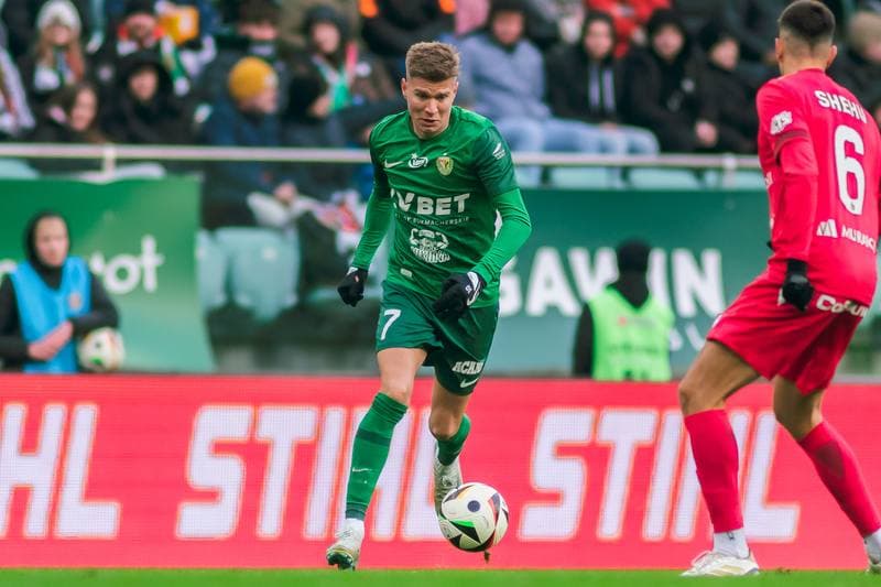 Football. PKO BP Ekstraklasa. Slask Wroclaw - Widzew Lodz. 15.02.2025