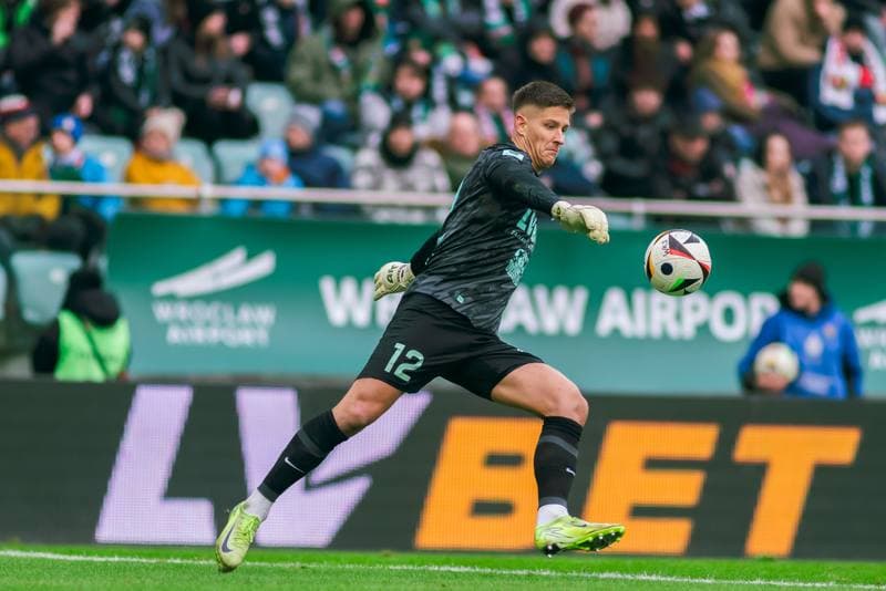 Football. PKO BP Ekstraklasa. Slask Wroclaw - Widzew Lodz. 15.02.2025